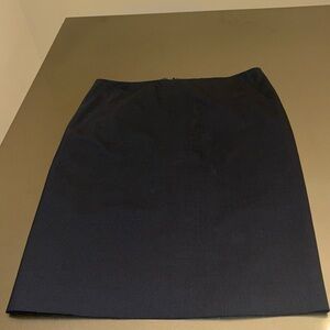 J Crew Blue Pencil Pinstripes Skirt